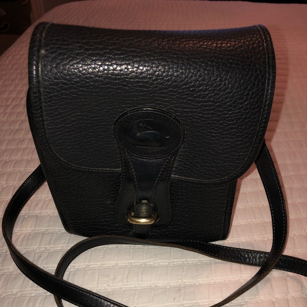 Vintage Dooney & Burke mini leather crossbody bag